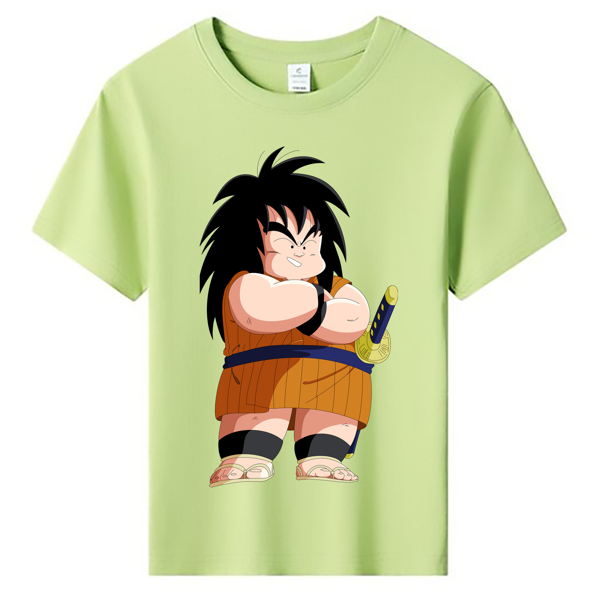 （画像用） ドラゴンボール やじろべえ DRAGON BALL Yajirobe 綿100％キッズTシャツ（フロントプリント）